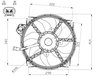 VENTILATOR RADIATOR RACIRE NRF 47965 - Compatibil cu RENAULT