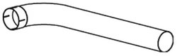 RACORD EVACUARE DINEX 48225 - Compatibil cu MAN