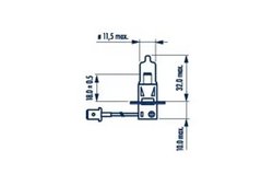 BEC, FAR FAZA LUNGA NARVA 483353000 - Compatibil cu ABARTH, ALFA ROMEO, ALPINA, AUDI, AUTOBIANCHI, BMW, CHEVROLET, CHRYSLER, CIT