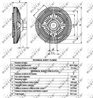 CUPLA VENTILATOR RADIATOR NRF 49517 - Compatibil cu FORD