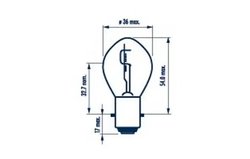 BEC, FAR FAZA LUNGA NARVA 495313000 - Piesa auto compatibila cu mai multe marci