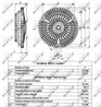 Cupla ventilator radiator NRF 49561