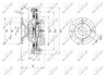 CUPLA VENTILATOR RADIATOR NRF 49572 - Compatibil cu TOYOTA