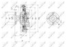 CUPLA VENTILATOR RADIATOR NRF 49598 - Compatibil cu TOYOTA