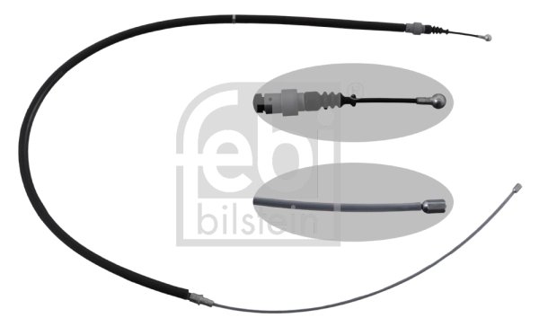Cablu frana de mana Febi Bilstein 49624