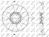 Paleta ventilator racire motor NRF 49806