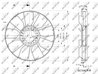 PALETA VENTILATOR RACIRE MOTOR NRF 49843 - Compatibil cu IVECO