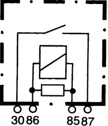 Releu curent alimentare HELLA 4RA 007 793-041