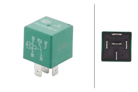 RELEU CURENT ALIMENTARE HELLA 4RD 933 332-371 - Piesa auto compatibila cu mai multe marci