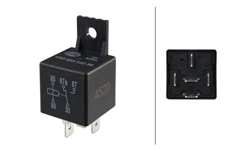 RELEU CURENT ALIMENTARE HELLA 4RD 933 332-391 - Piesa auto compatibila cu mai multe marci