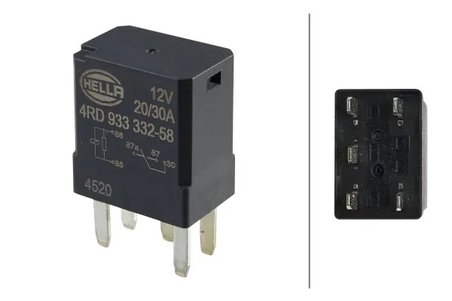 Releu curent alimentare HELLA 4RD 933 332-581