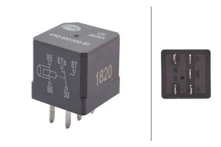 Releu curent alimentare HELLA 4RD 933 332-601