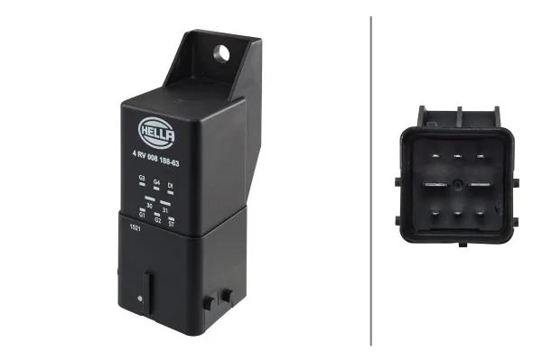 RELEU BUJII INCANDESCENTE HELLA 4RV 008 188-631 - Compatibil cu FORD, VOLVO
