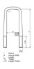 Brida arc DT Spare Parts 5.10463