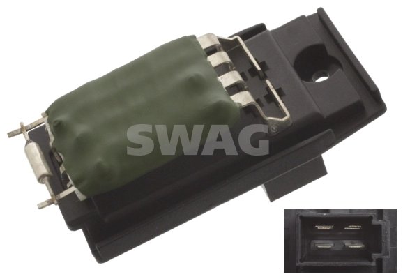 Rezistor ventilator habitaclu Swag 50 94 5415