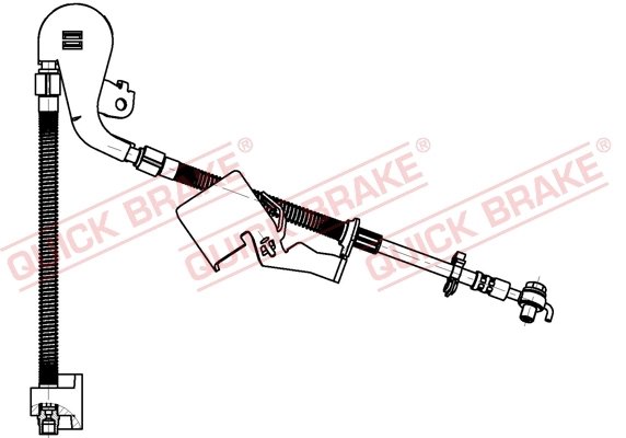 FURTUN FRANA QUICK BRAKE 50.704X - Compatibil cu PEUGEOT