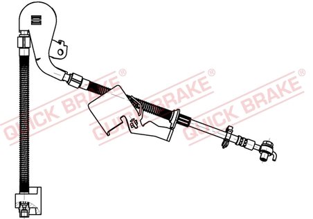 FURTUN FRANA QUICK BRAKE 50.704X - Compatibil cu PEUGEOT