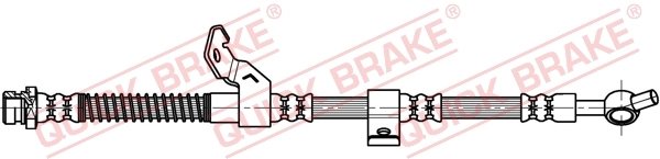 Furtun frana QUICK BRAKE 50.896