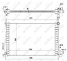 RADIATOR RACIRE MOTOR NRF 50130A - Compatibil cu FORD, MAZDA