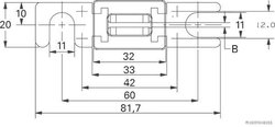 Siguranta fuzibila Herth+Buss Elparts 50295294