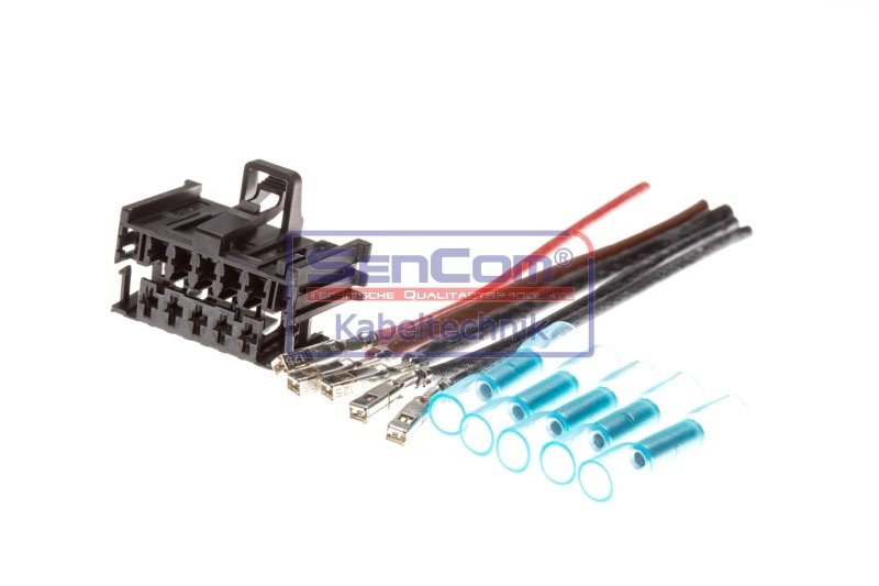 KIT REPAR. CABLURI, VENTILAT. HABITACLU(SIST.PREINCALZ.MOTOR SENCOM 503019 - Compatibil cu ABARTH, ALFA ROMEO, CITROEN, FIAT, OP