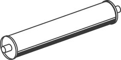 Amortizor zgomot mijloc/spate Dinex 50360