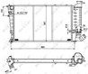 RADIATOR RACIRE MOTOR NRF 50412 - Compatibil cu CITROEN, PEUGEOT
