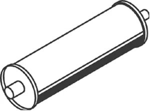 Toba esapament intermediara Dinex 50445