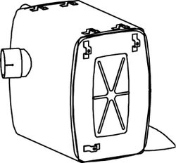Amortizor zgomot mijloc/spate Dinex 50450