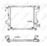 Radiator racire motor NRF 50569