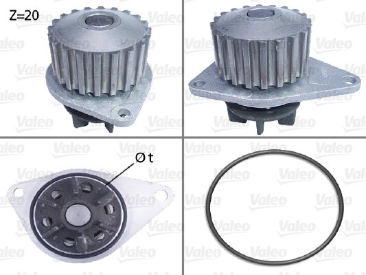 Pompa de apa Valeo 506035