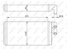 Schimbator caldura incalzire habitaclu NRF 50602