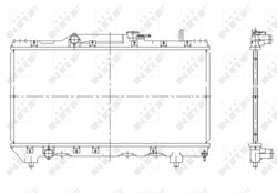RADIATOR RACIRE MOTOR NRF 507590 - Compatibil cu TOYOTA