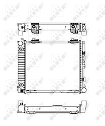 Radiator racire motor NRF 507676