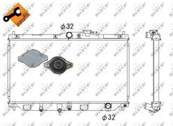 Radiator racire motor NRF 507728