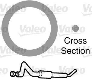 GARNITURA,CONDUCTA LICHID DE RACIRE VALEO 509181 - Piesa auto compatibila cu mai multe marci