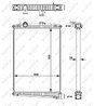 Radiator racire motor NRF 509679