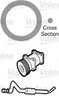 garnitura,conducta lichid de racire Valeo 509755