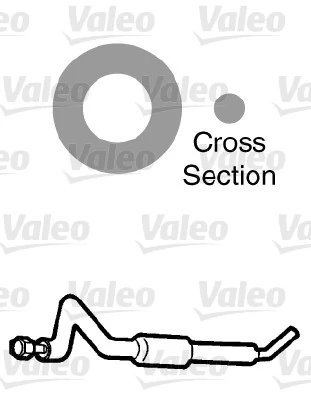 GARNITURA,CONDUCTA LICHID DE RACIRE VALEO 509760 - Piesa auto compatibila cu mai multe marci