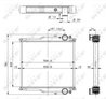 Radiator racire motor NRF 509767