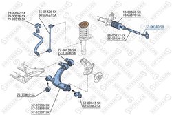 Cap de bara Stellox 51-00180-SX
