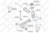 CAP DE BARA STELLOX 51-00299-SX - Compatibil cu NISSAN, NISSAN (DFAC)