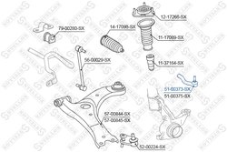 Cap de bara Stellox 51-00373-SX