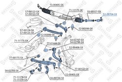 Cap de bara Stellox 51-00704-SX