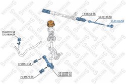 CAP DE BARA STELLOX 51-01320-SX - Compatibil cu FORD
