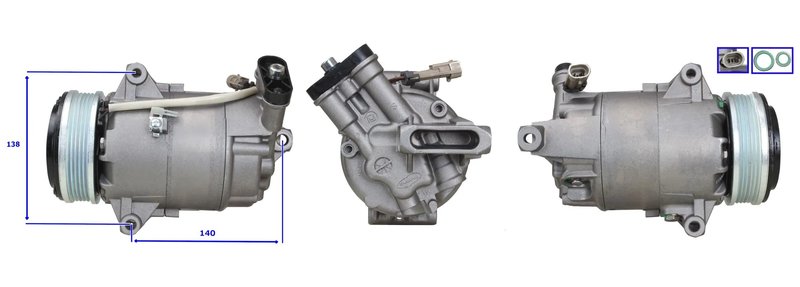 COMPRESOR CLIMATIZARE ELSTOCK 51-0247 - Compatibil cu OPEL, VAUXHALL