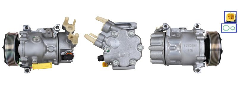 COMPRESOR CLIMATIZARE ELSTOCK 51-1174 - Compatibil cu CITROEN, DS, PEUGEOT