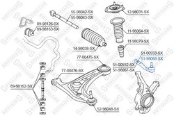 CAP DE BARA STELLOX 51-98068-SX - Compatibil cu TOYOTA