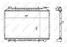 Radiator racire motor NRF 519534