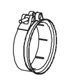 COLIER ESAPAMENT DINEX 51963 - Piesa auto compatibila cu mai multe marci